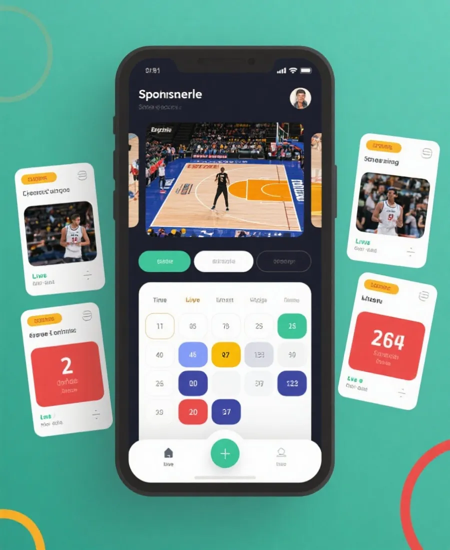 手机查看CBA直播赛程